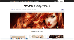 Desktop Screenshot of phure.dk